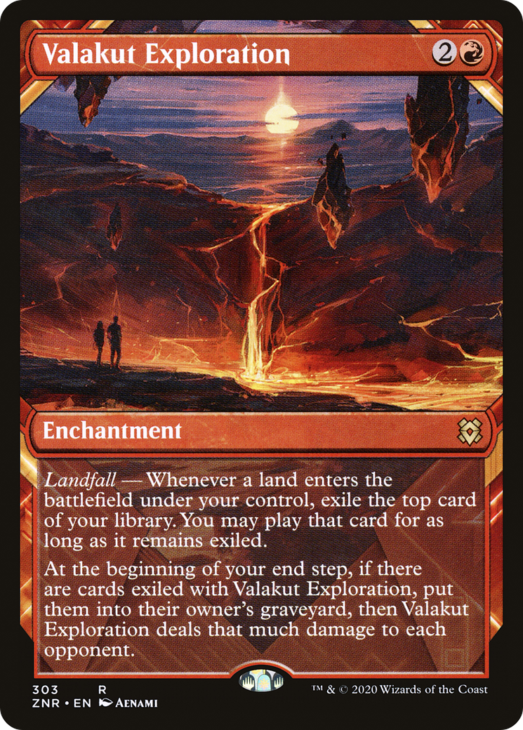 Valakut Exploration (Showcase) (303) Foil - Zendikar Rising