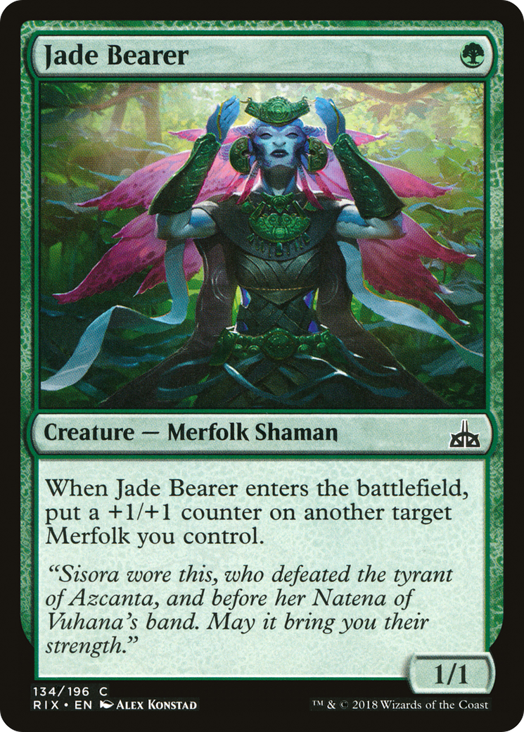 Jade Bearer (134) - Rivals of Ixalan
