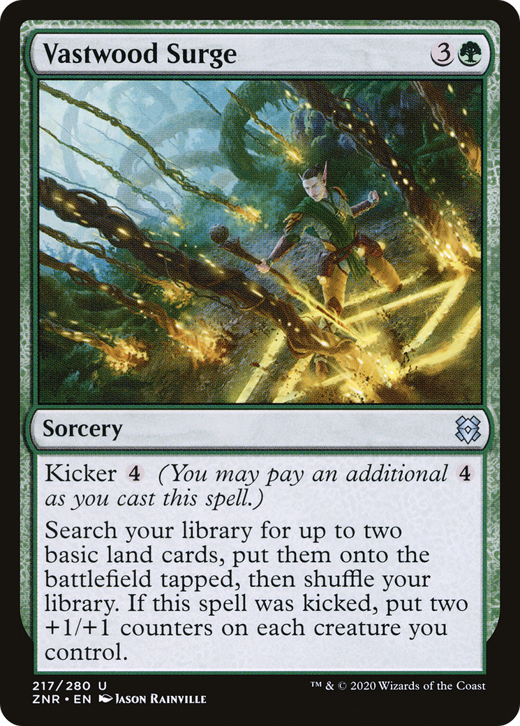 Vastwood Surge (217) - Zendikar Rising