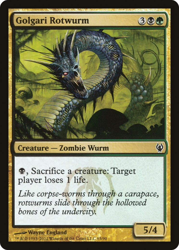 Golgari Rotwurm (063) - Duel Decks: Izzet vs. Golgari