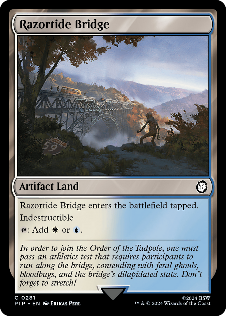 Razortide Bridge (281) Foil - Fallout