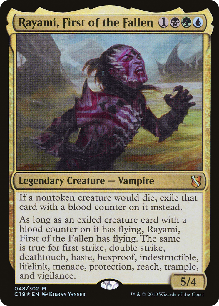 Rayami, First of the Fallen (048) Foil - Commander 2019