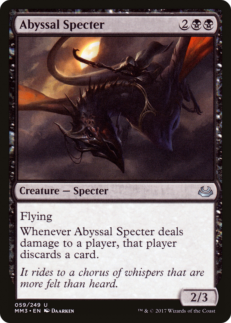 Abyssal Specter (059) - Modern Masters 2017