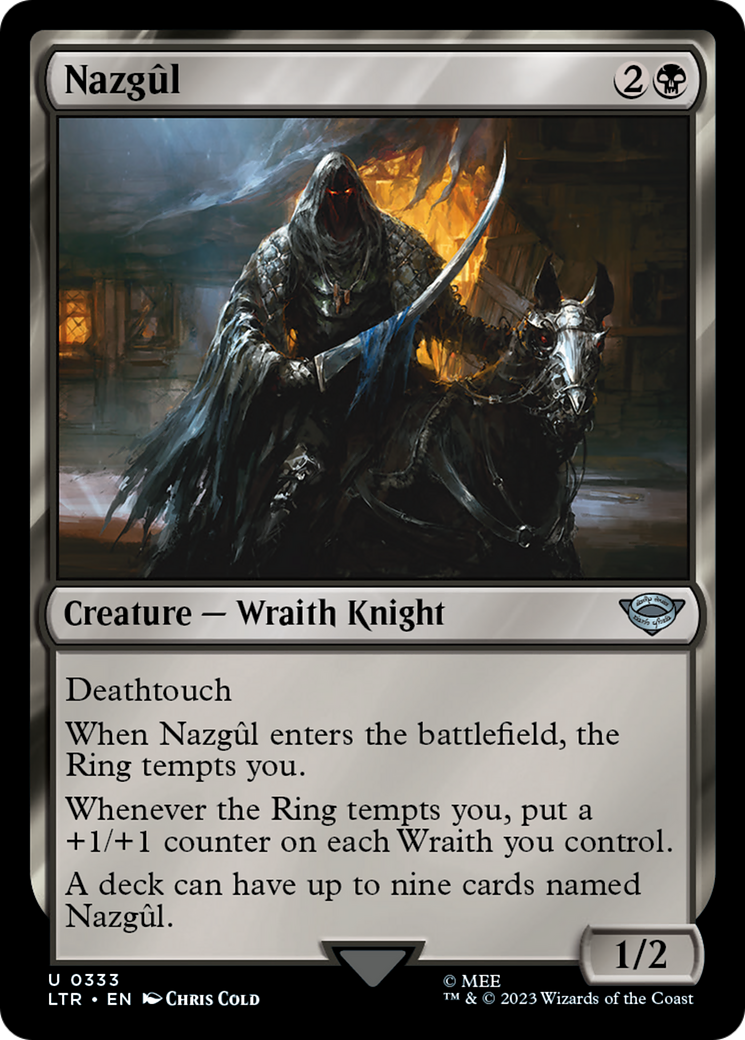 Nazgul (333) Foil - The Lord of the Rings: Tales of Middle-earth