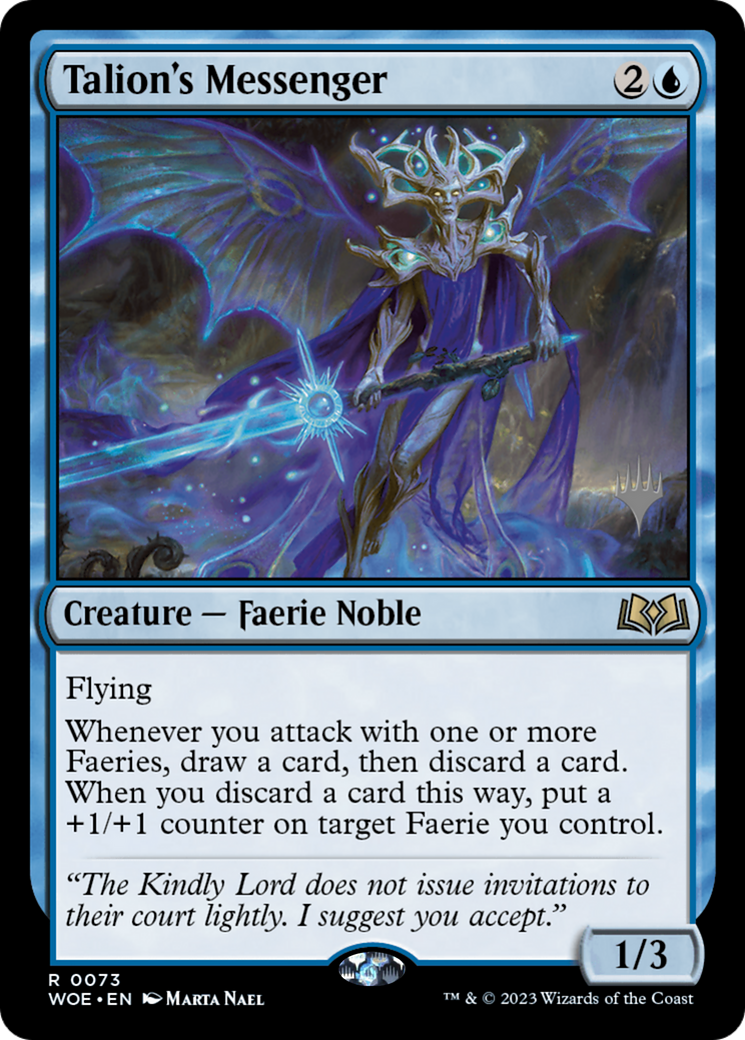 Talion's Messenger (073) - Wilds of Eldraine Promos