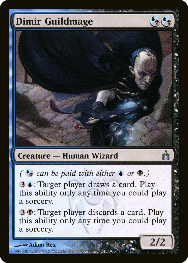 Dimir Guildmage (245) Foil - Ravnica: City of Guilds