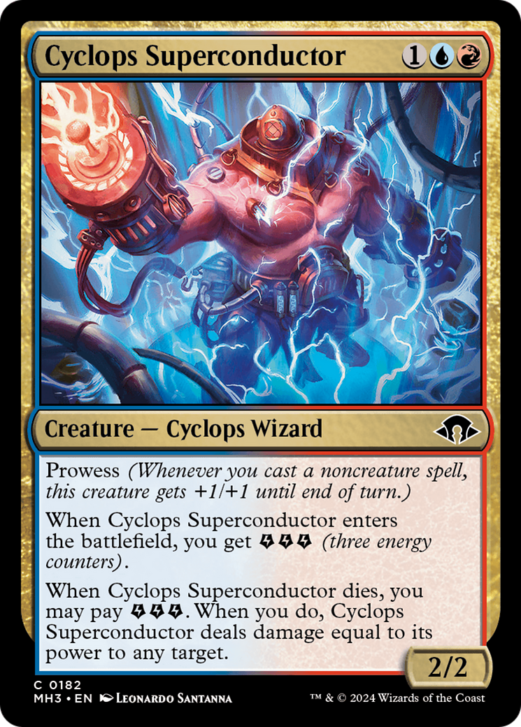 Cyclops Superconductor (182) Foil - Modern Horizons 3