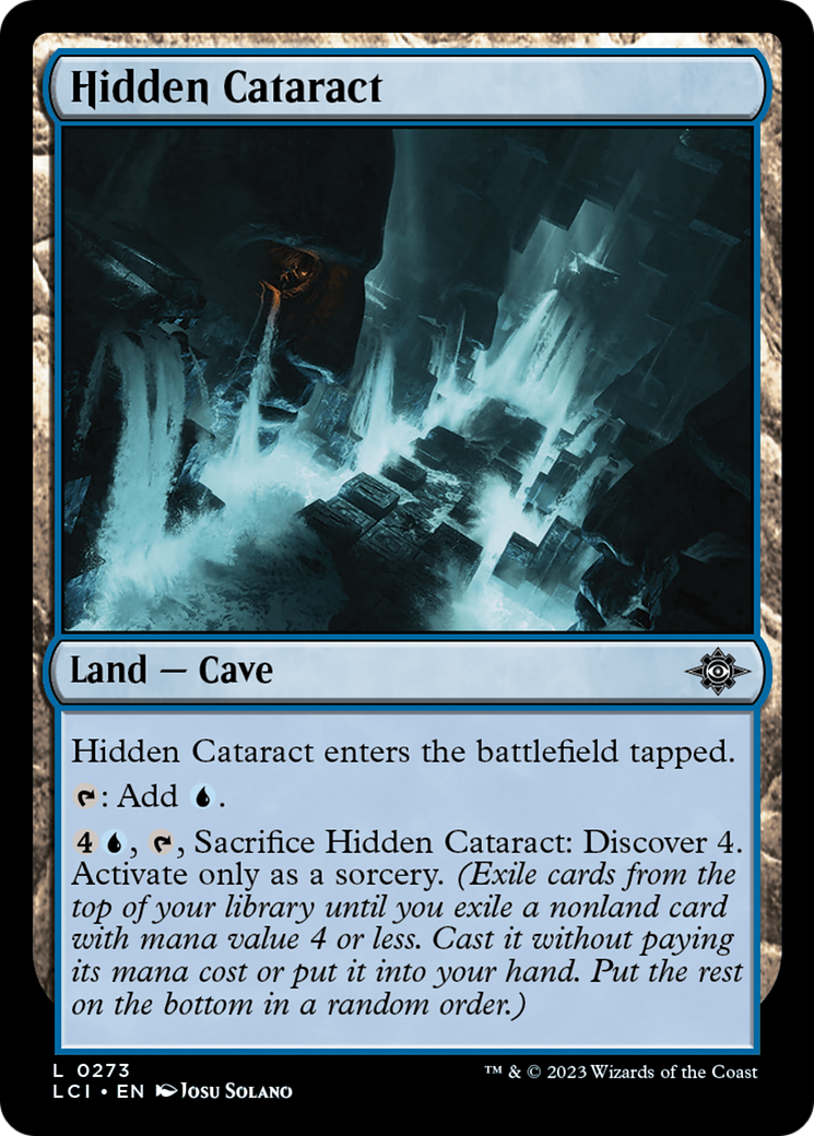 Hidden Cataract (273) Foil - The Lost Caverns of Ixalan