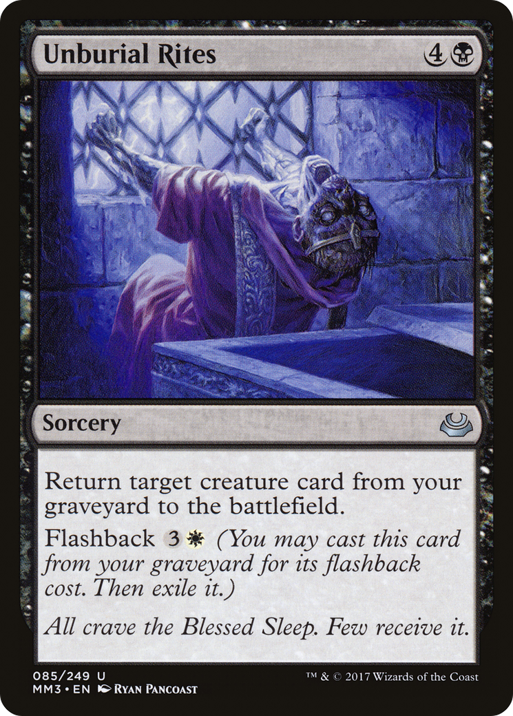 Unburial Rites (085) Foil - Modern Masters 2017