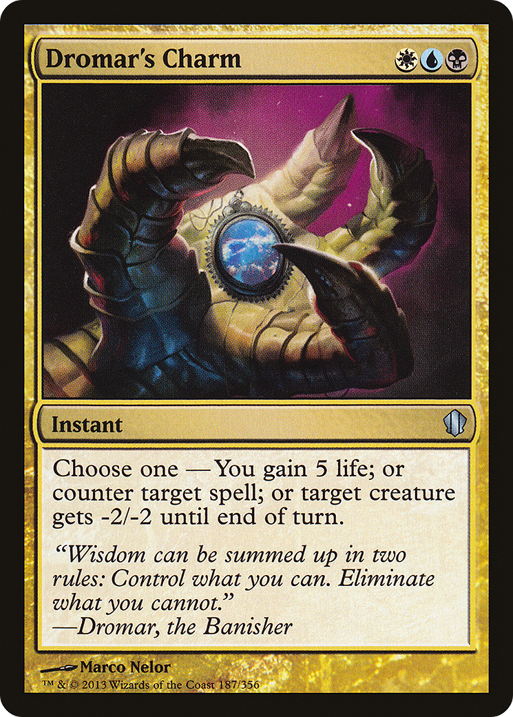 Dromar's Charm (187) - Commander 2013