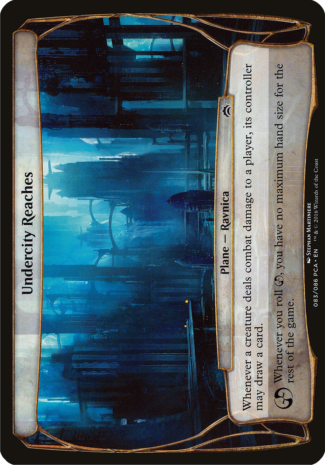 Undercity Reaches (Planechase Anthology) - Planechase Anthology Planes