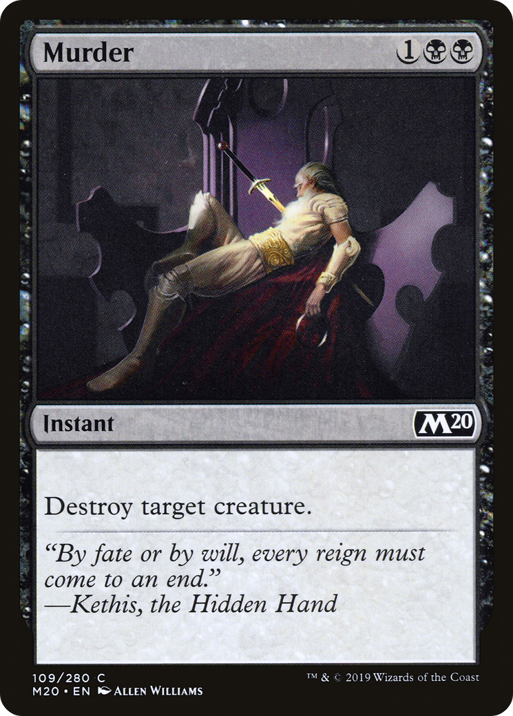 Murder (109) - Core Set 2020