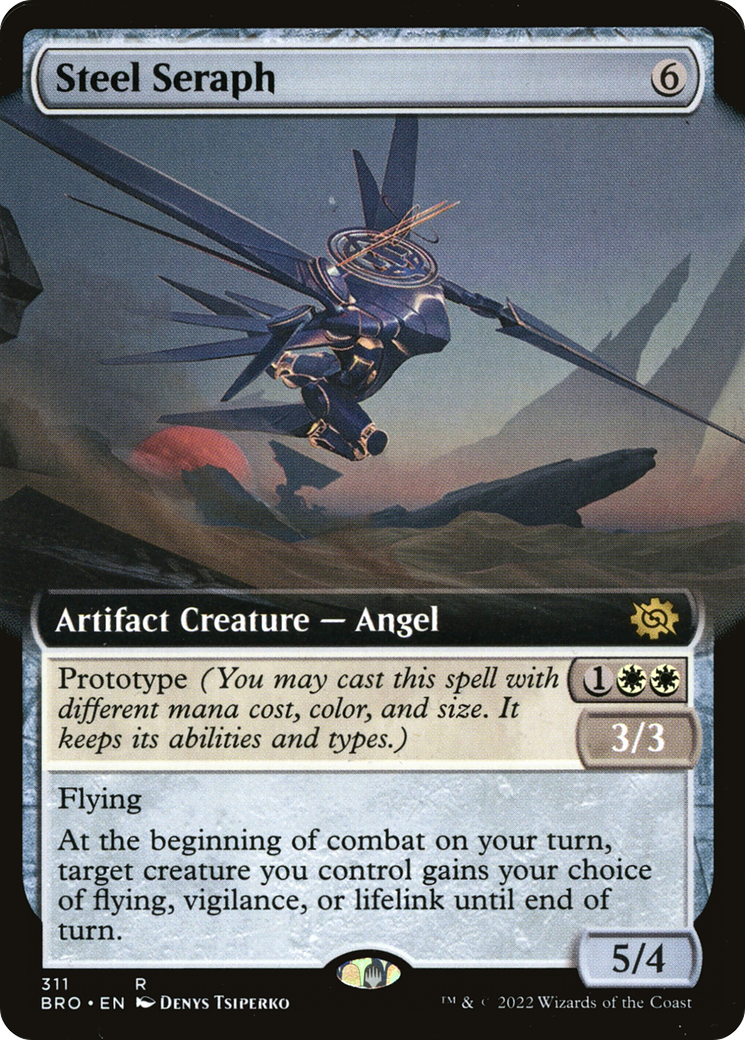 Steel Seraph (Extended Art) (311) Foil - The Brothers' War