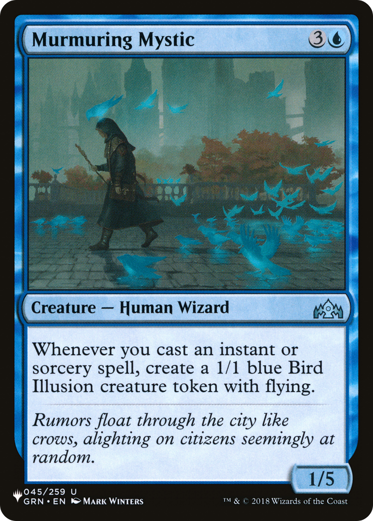 Murmuring Mystic (GRN-45) - The List
