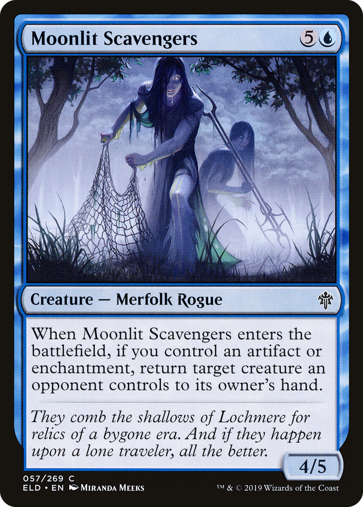 Moonlit Scavengers (057) - Throne of Eldraine