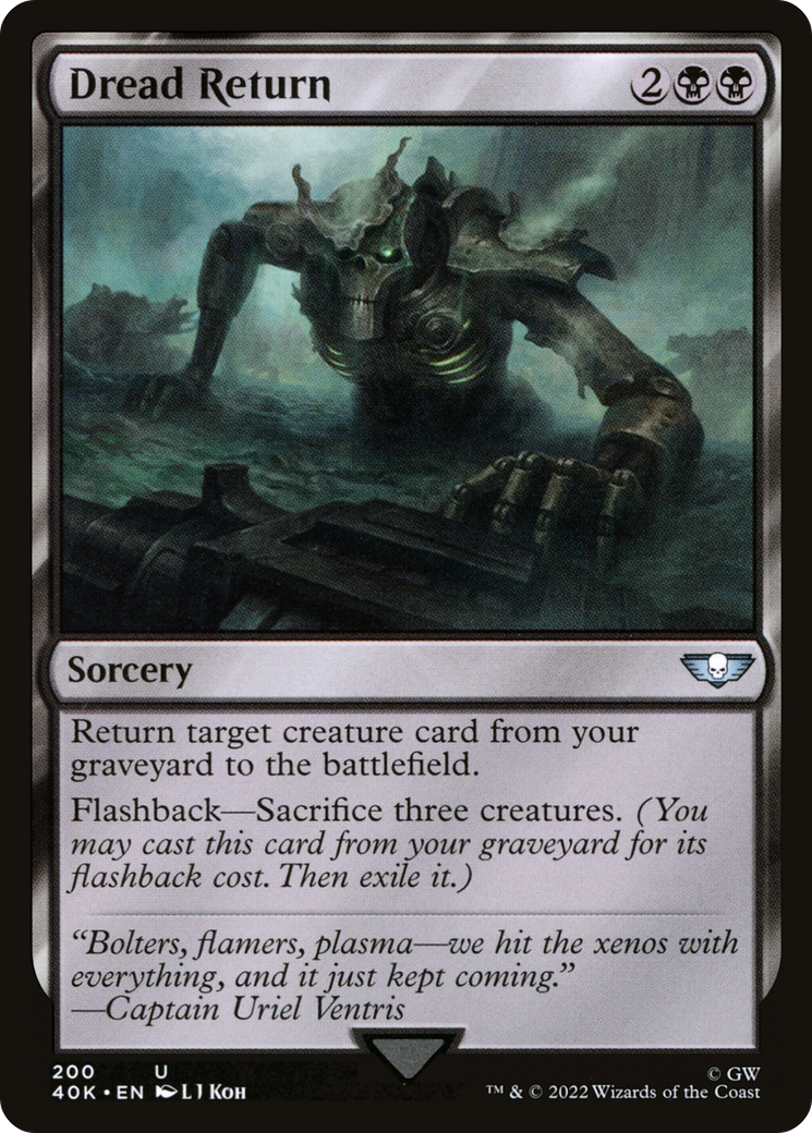 Dread Return (200) - Warhammer 40,000 Commander
