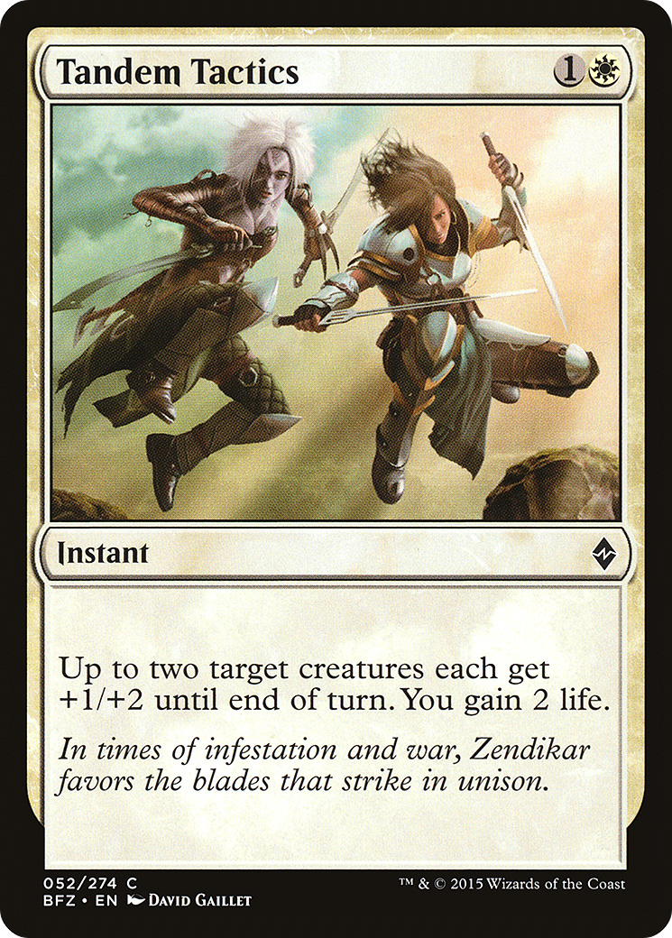 Tandem Tactics (052) - Battle for Zendikar
