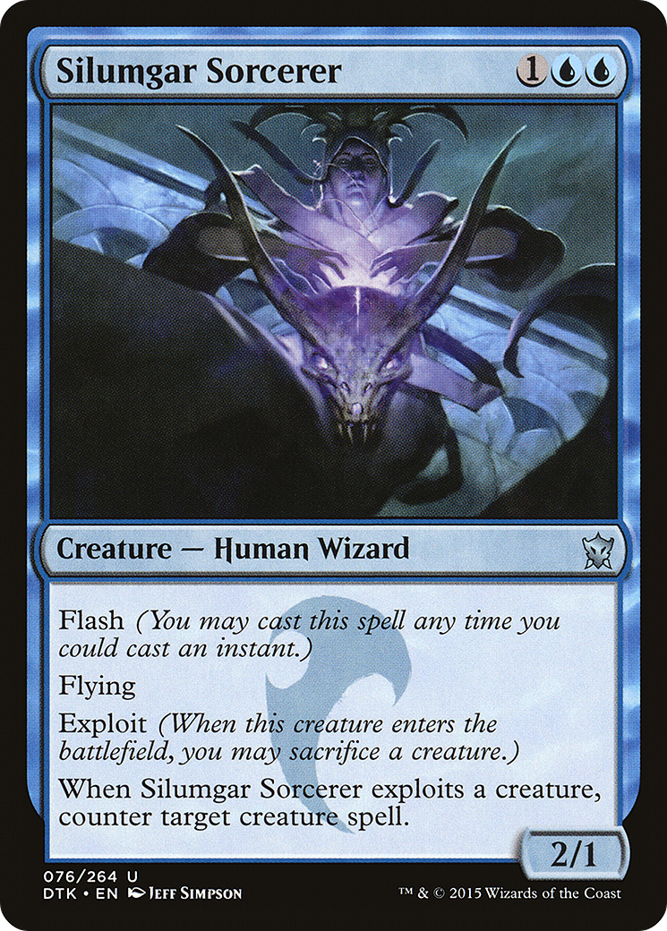 Silumgar Sorcerer (076) - Dragons of Tarkir