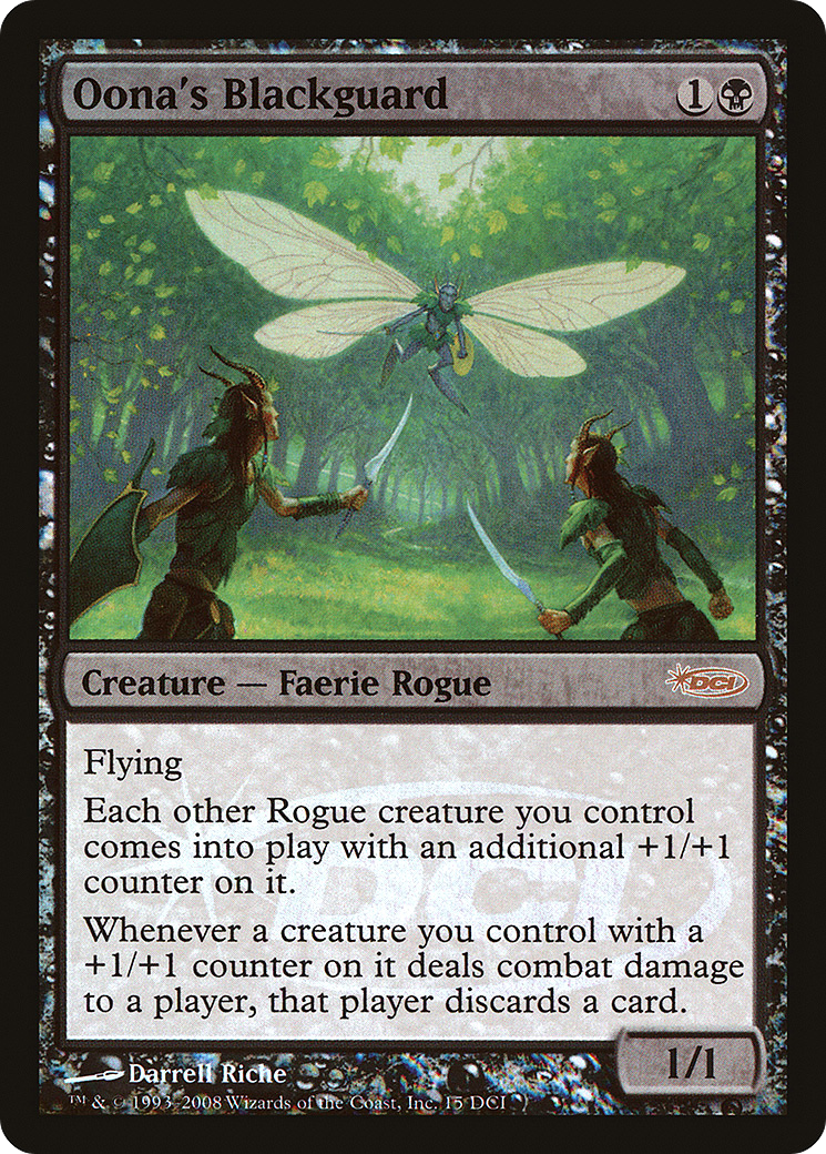 Oona's Blackguard (015) Foil - DCI Promos