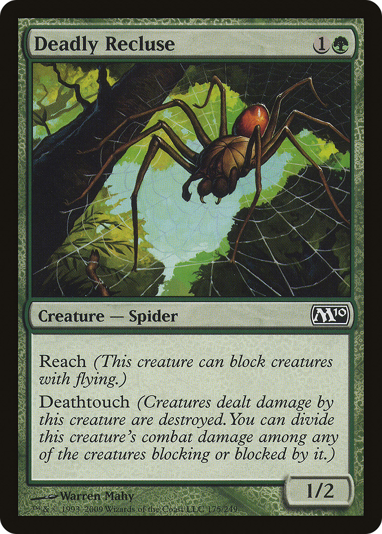 Deadly Recluse (175) Foil - Magic 2010