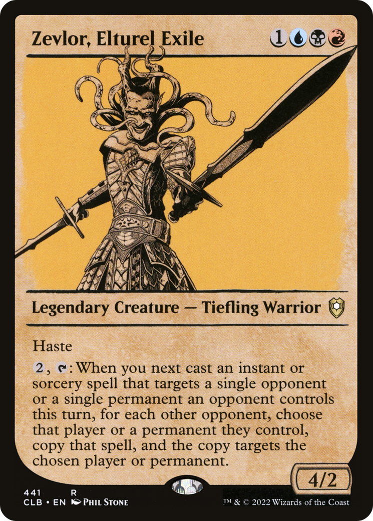 Zevlor, Elturel Exile (Showcase) (441) - Commander Legends: Battle for Baldur's Gate