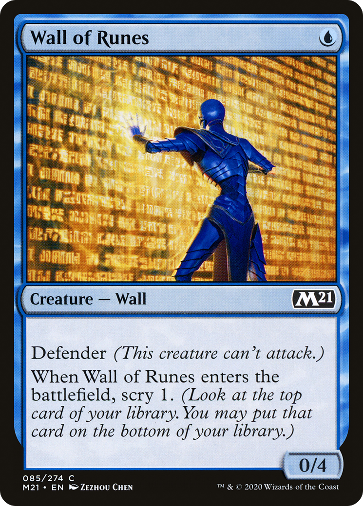 Wall of Runes (085) - Core Set 2021