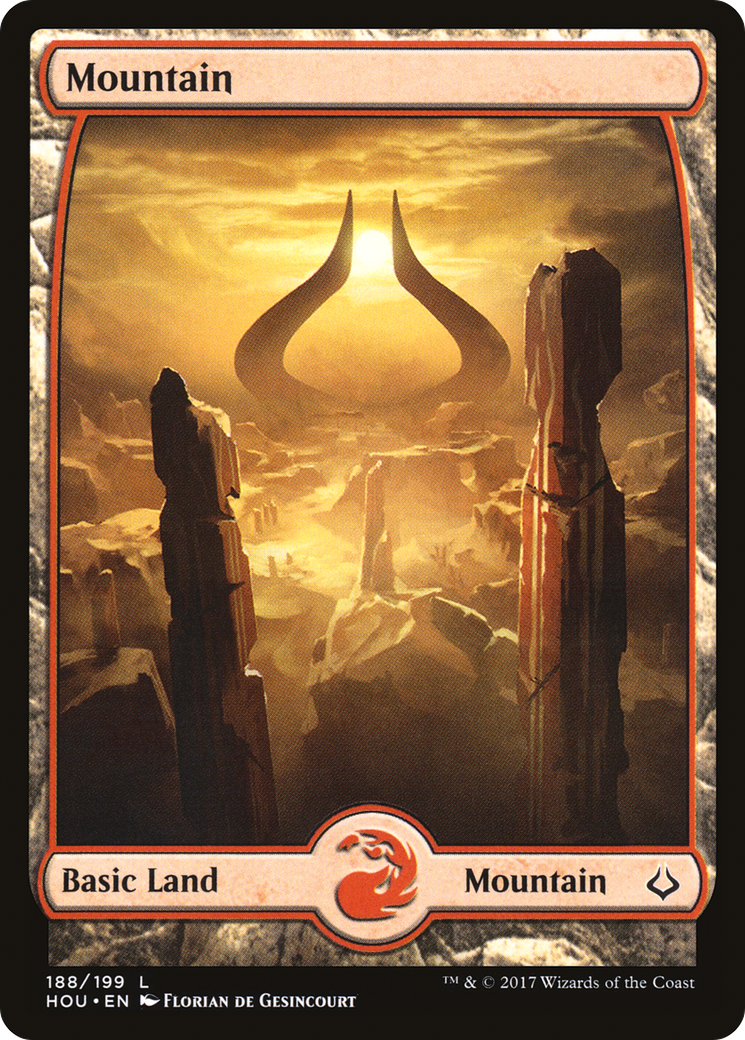 Mountain – Full Art (188) Foil - Hour of Devastation
