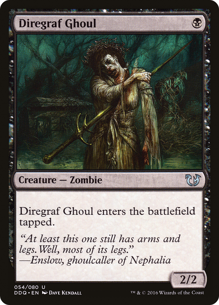 Diregraf Ghoul (054) - Duel Decks: Blessed vs. Cursed
