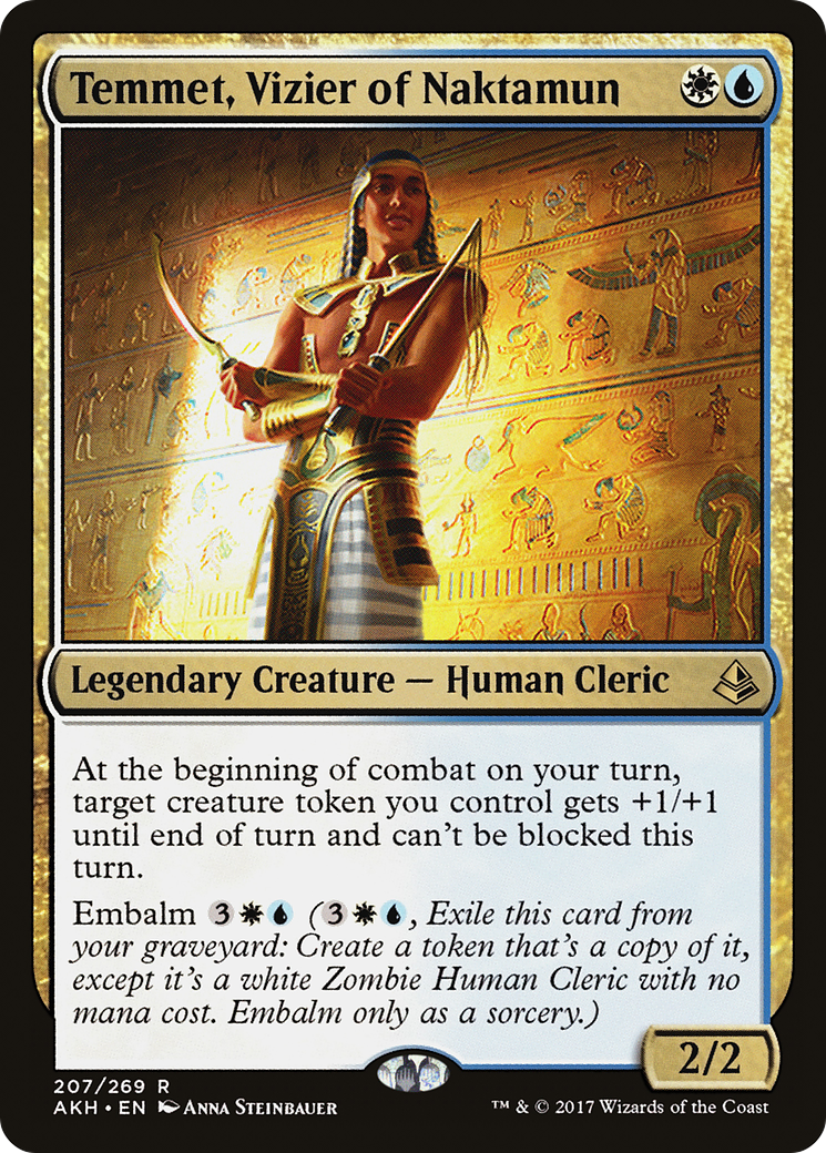 Temmet, Vizier of Naktamun (207) - Amonkhet