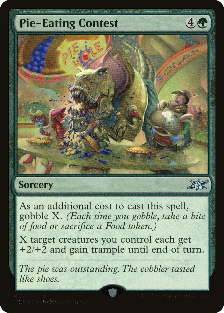 Pie-Eating Contest (Galaxy Foil) (437) Foil - Unfinity