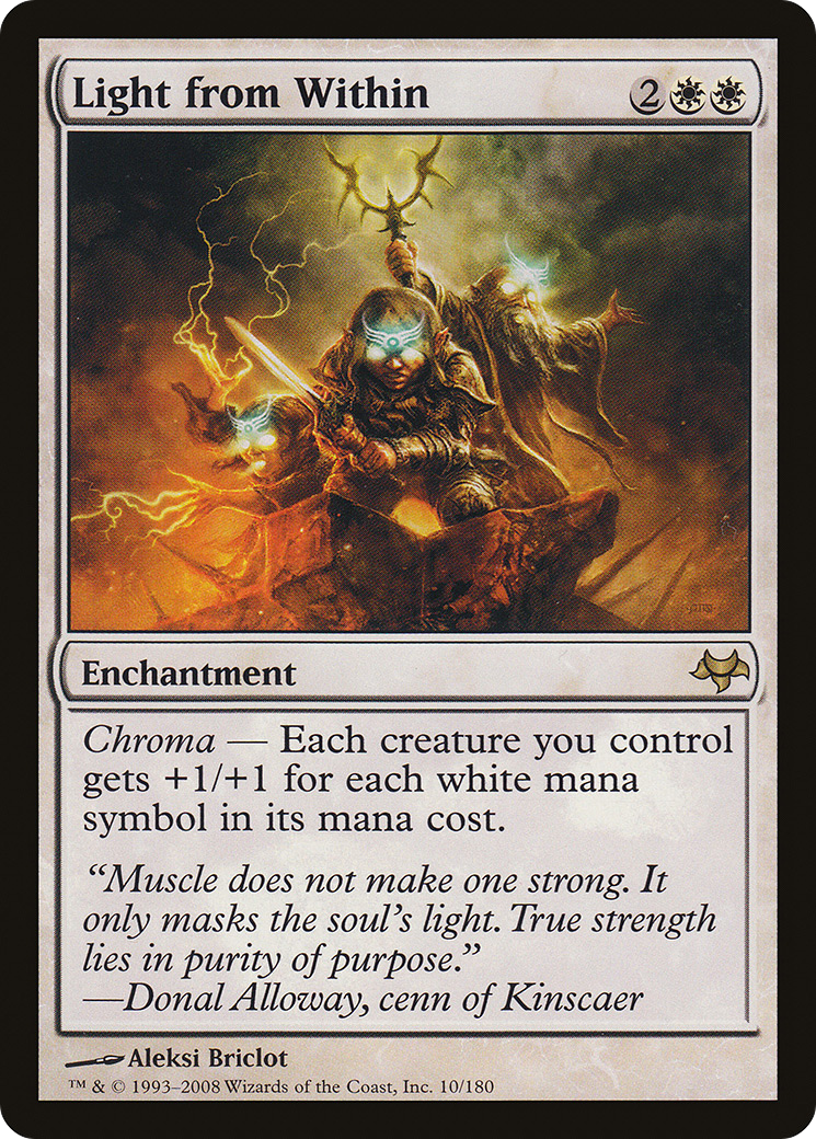 Light from Within (010) Foil - Eventide