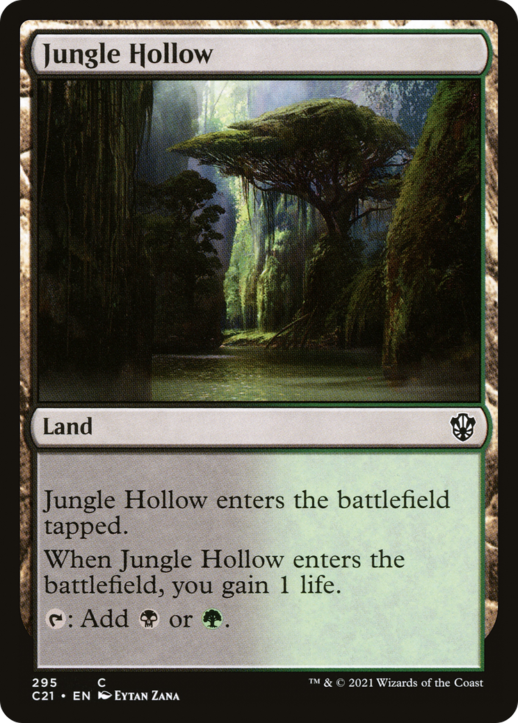 Jungle Hollow (295) - Commander 2021