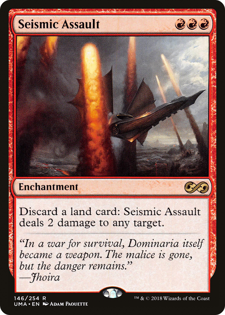 Seismic Assault (146) - Ultimate Masters Foil