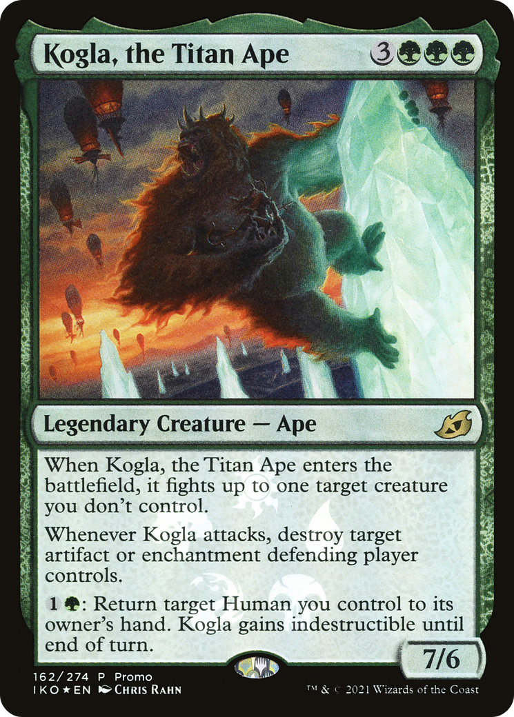 Kogla, the Titan Ape (162) Foil - Ikoria: Lair of Behemoths Promos