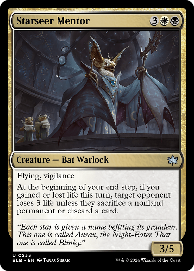 Starseer Mentor (233) - Bloomburrow
