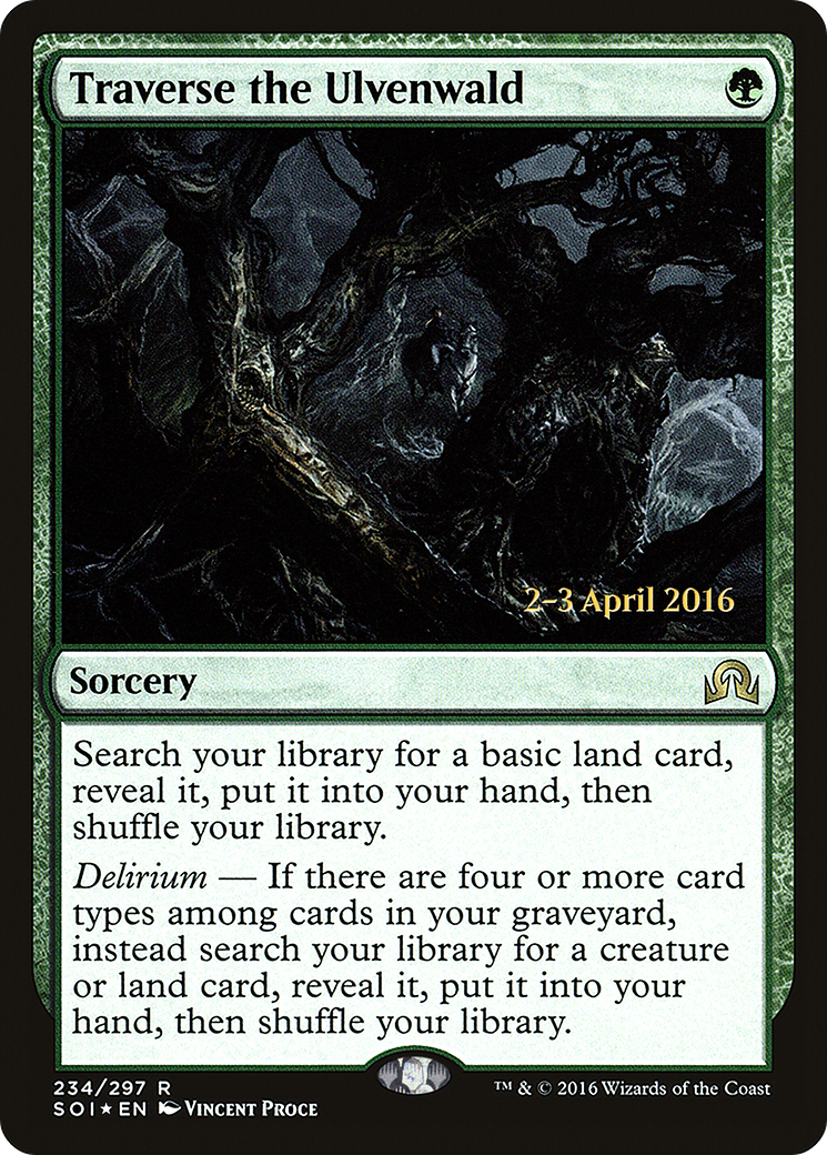 Traverse the Ulvenwald (234) Foil - Shadows over Innistrad Promos