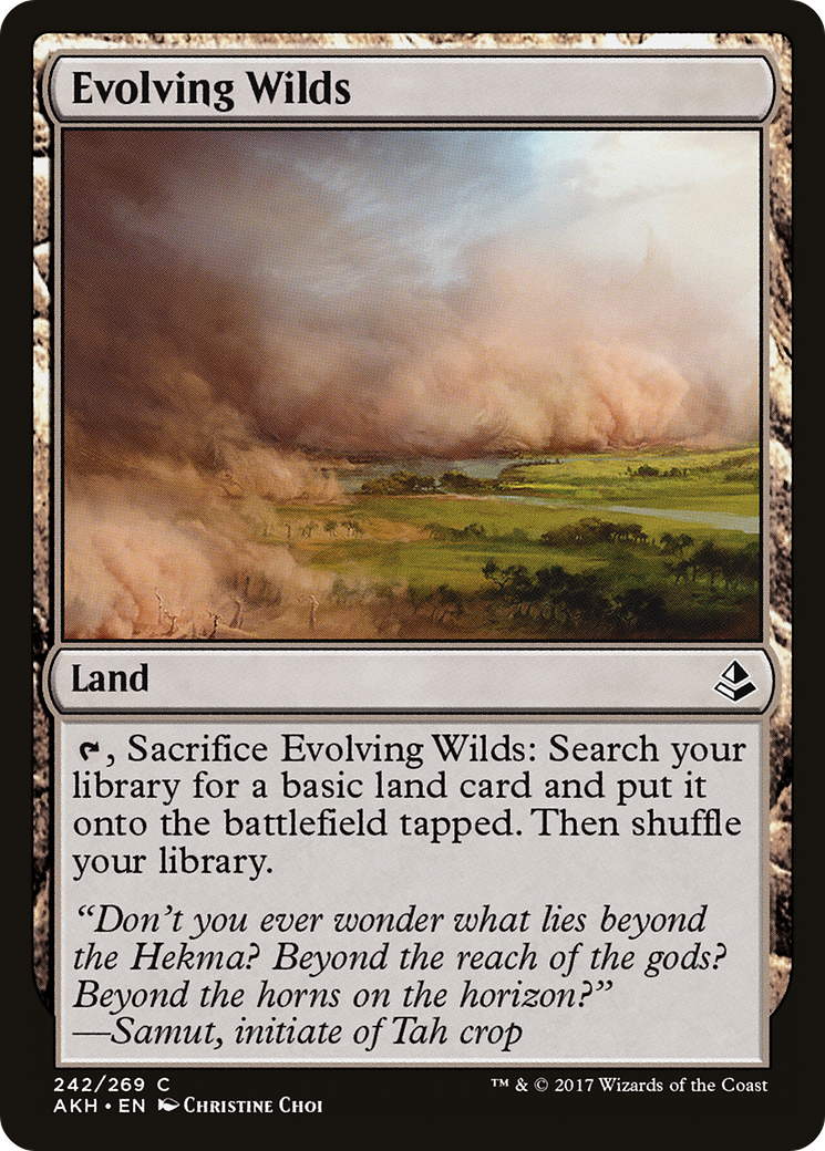 Evolving Wilds (242) - Amonkhet