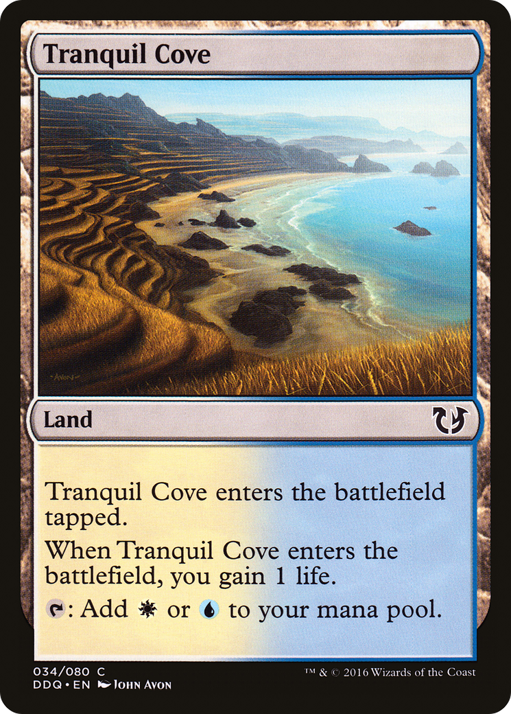 Tranquil Cove (034) - Duel Decks: Blessed vs. Cursed
