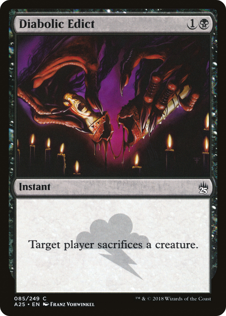Diabolic Edict (085) - Masters 25