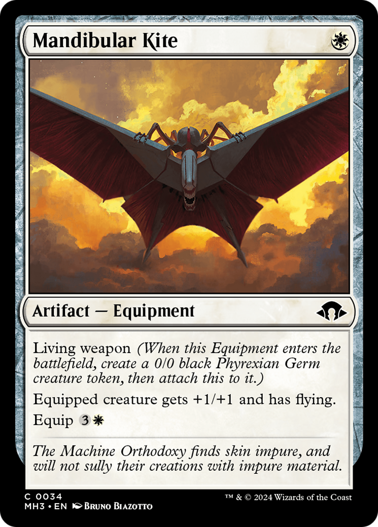 Mandibular Kite (034) Foil - Modern Horizons 3