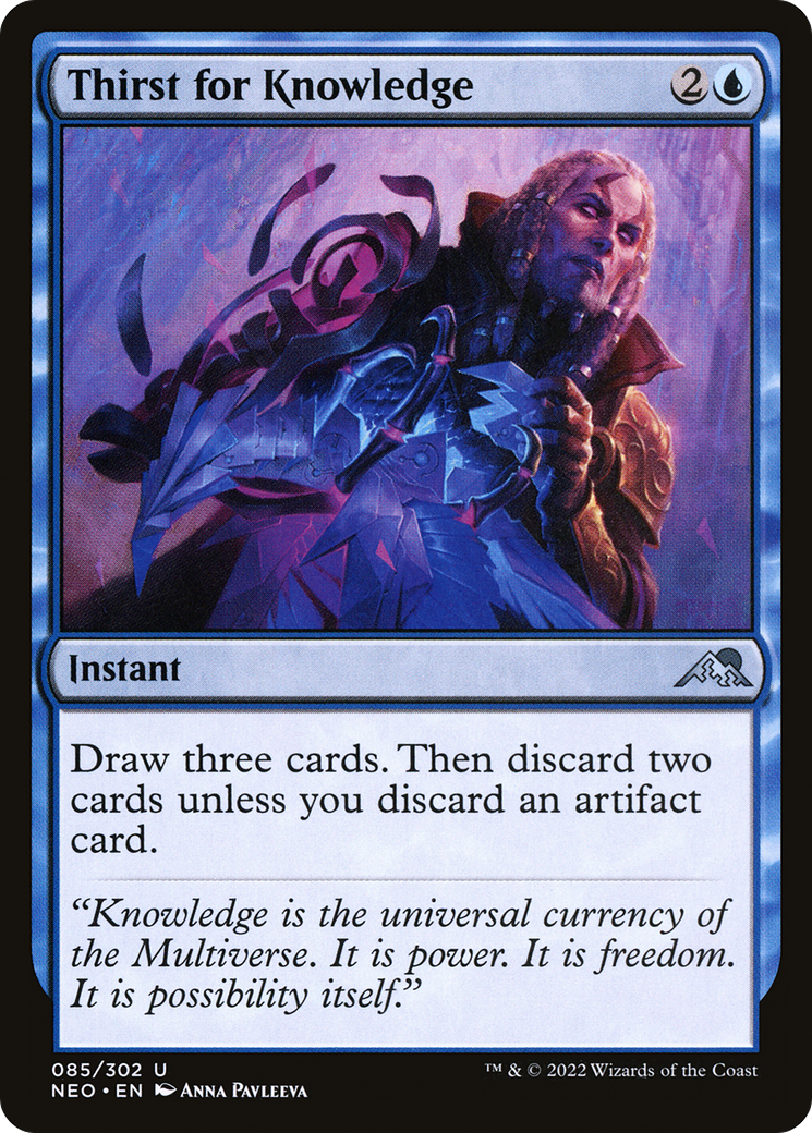 Thirst for Knowledge (085) - Kamigawa: Neon Dynasty