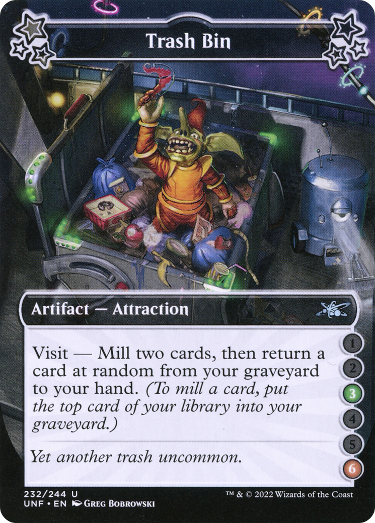 Trash Bin (232b) Foil - Unfinity