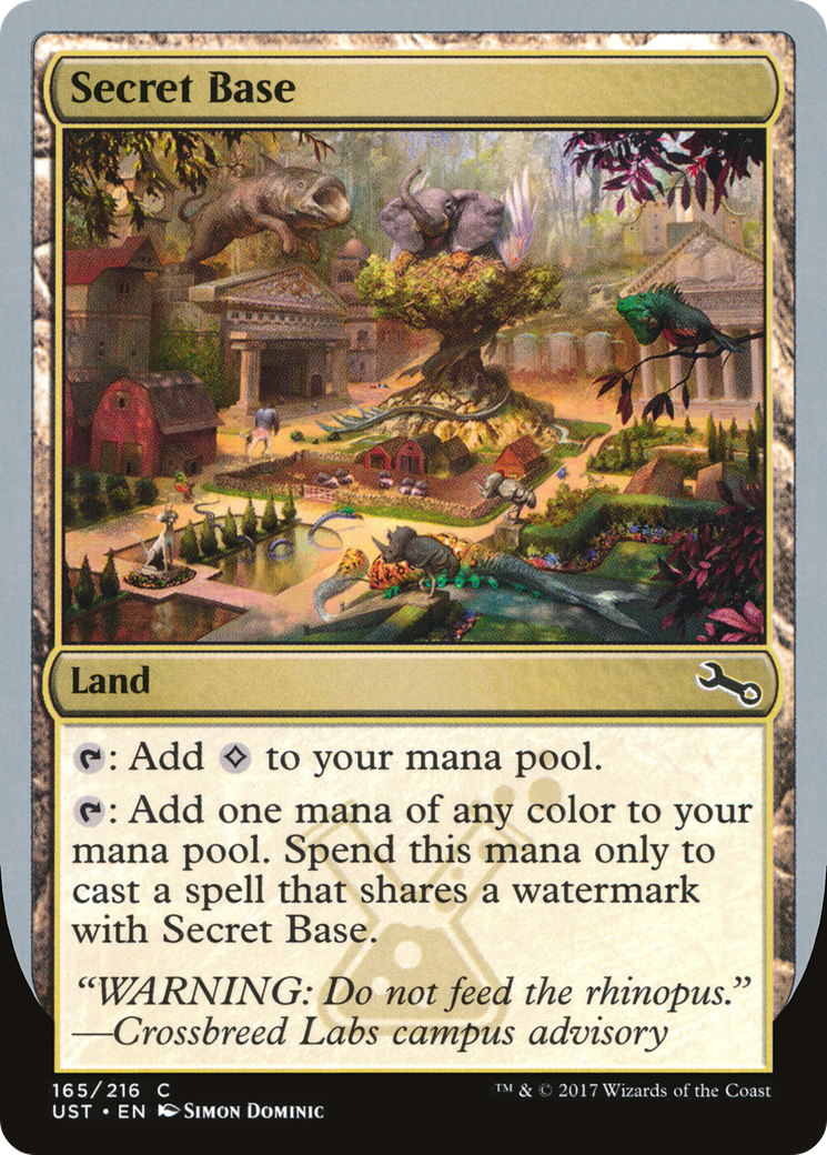 Secret Base (165e) - Unstable