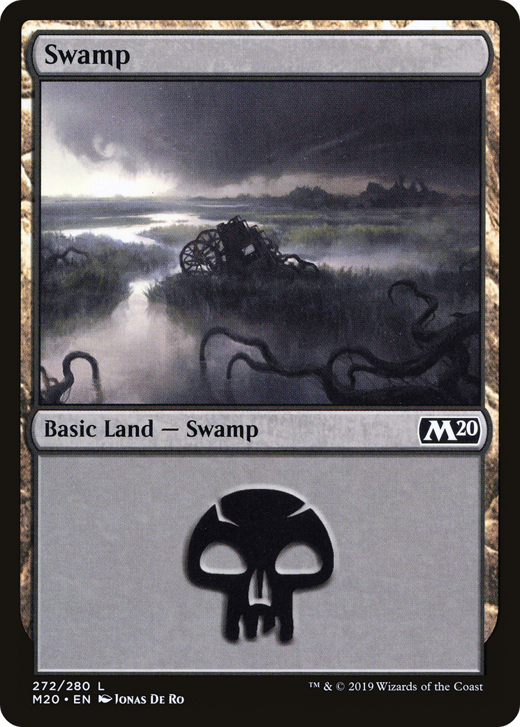 Swamp (272) Foil - Core Set 2020