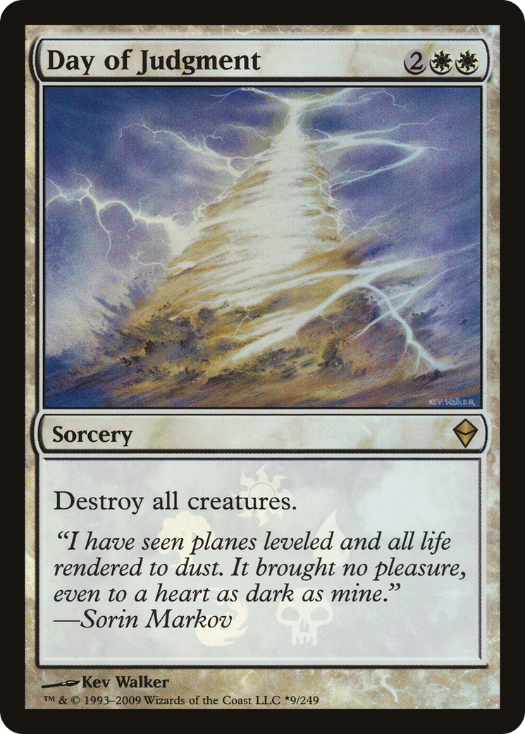 Day of Judgment (09★) Foil - Zendikar Promos