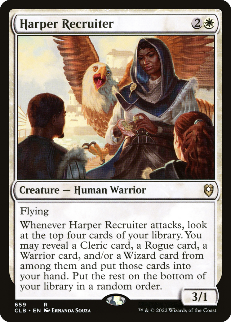 Harper Recruiter (659) - Commander Legends: Battle for Baldur's Gate