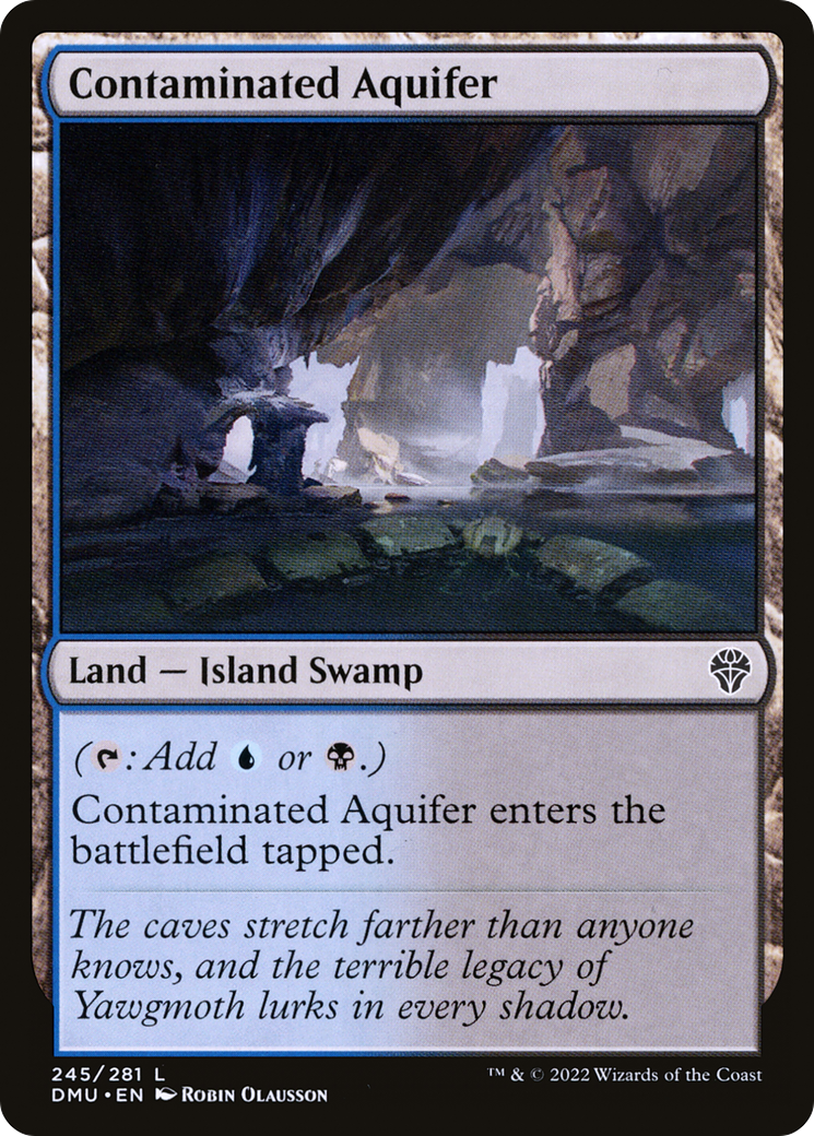 Contaminated Aquifer (245) Foil - Dominaria United