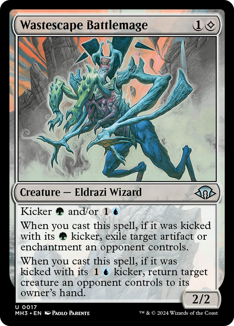 Wastescape Battlemage (017) Foil - Modern Horizons 3