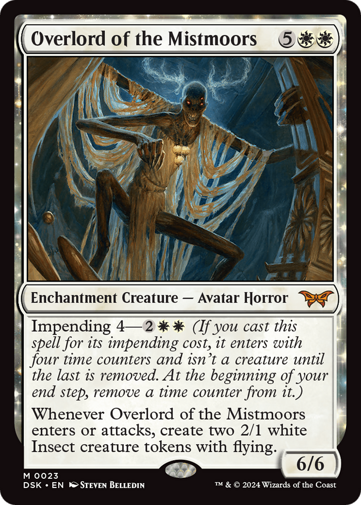 Overlord of the Mistmoors (023) Foil - Duskmourn: House of Horror