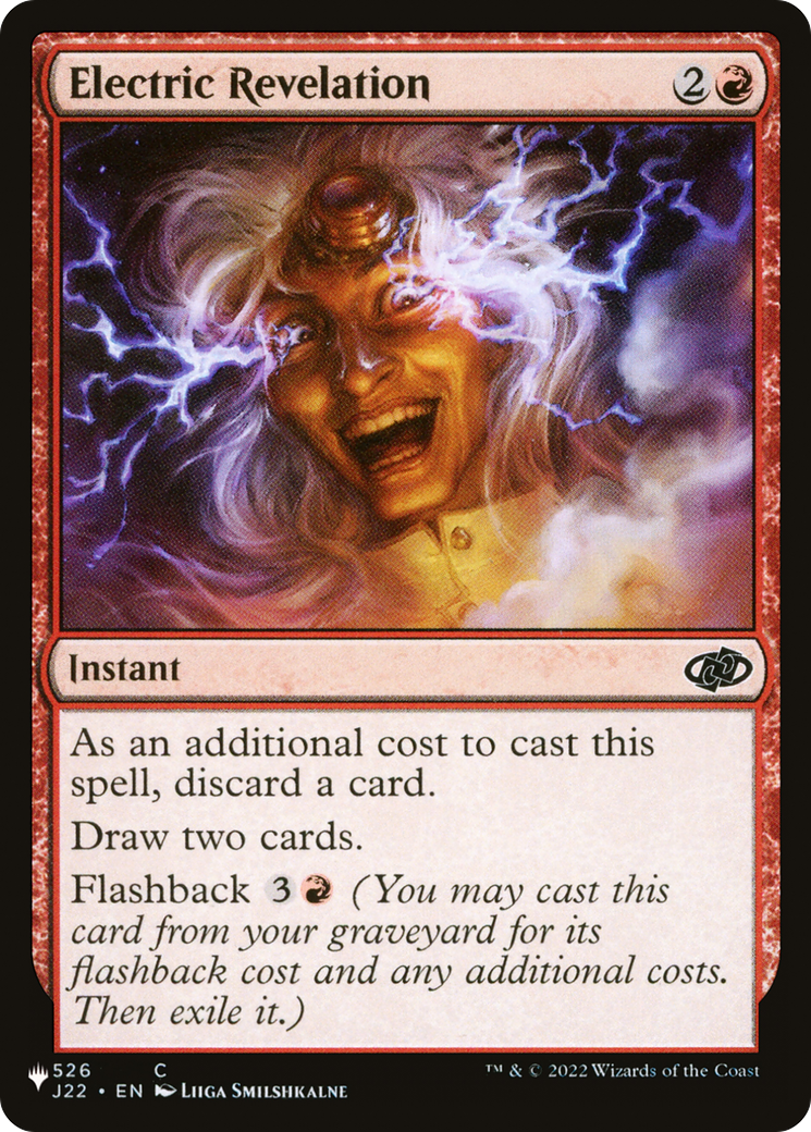 Electric Revelation (J22-526) - The List